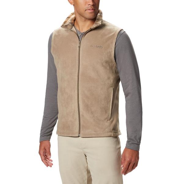 Columbia PHG Vest Grey For Men's NZ68135 New Zealand